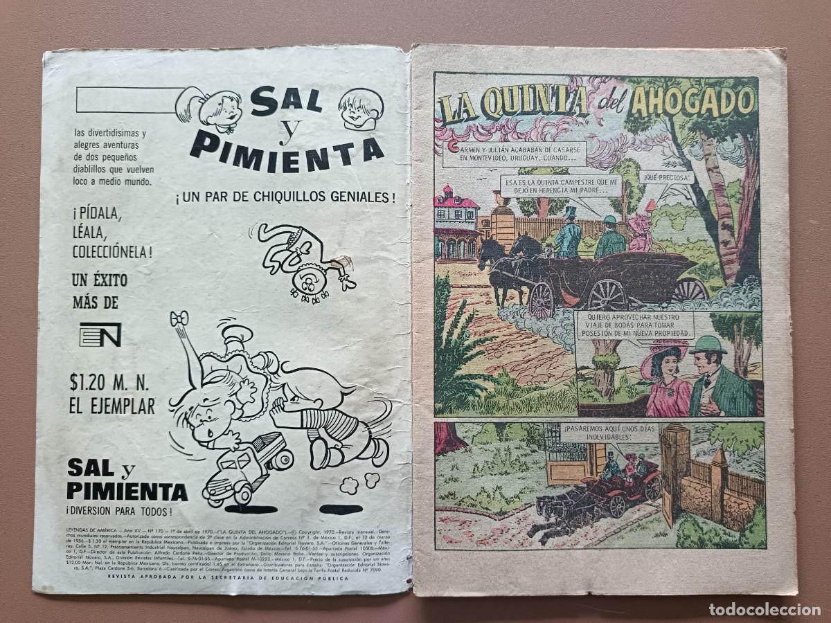 Tebeos: LEYENDAS DE AM&Eacute;RICA- N&ordm;- 170 - Foto 2