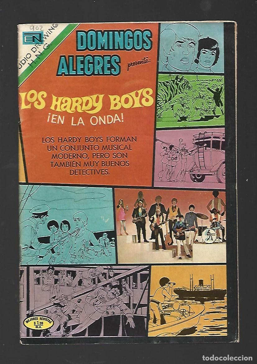 Tebeos: Domingos alegres, 902: los Hardy Boys, 1971, Novaro, muy buen estado