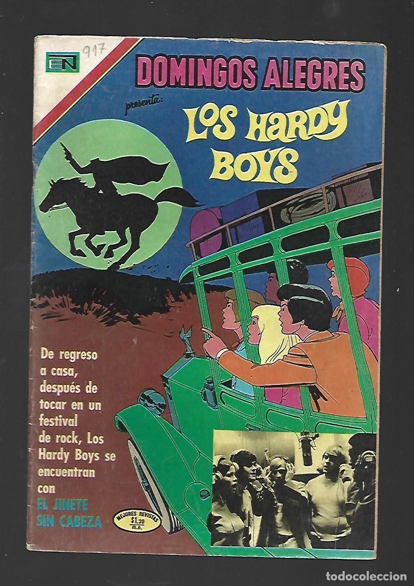 Tebeos: Domingos alegres, 917: los Hardy Boys, 1971, Novaro, muy buen estado