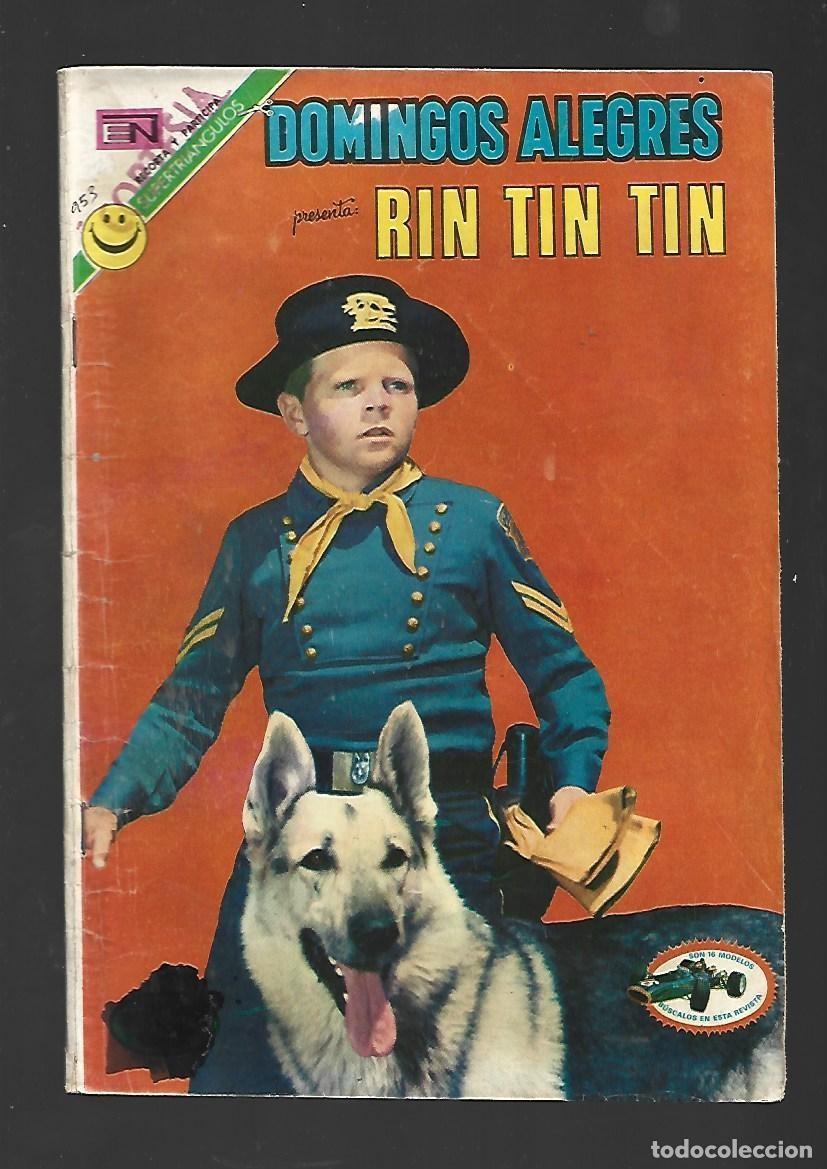 Tebeos: Domingos alegres, 953: Rin Tin Tin, 1972, Novaro, muy buen estado