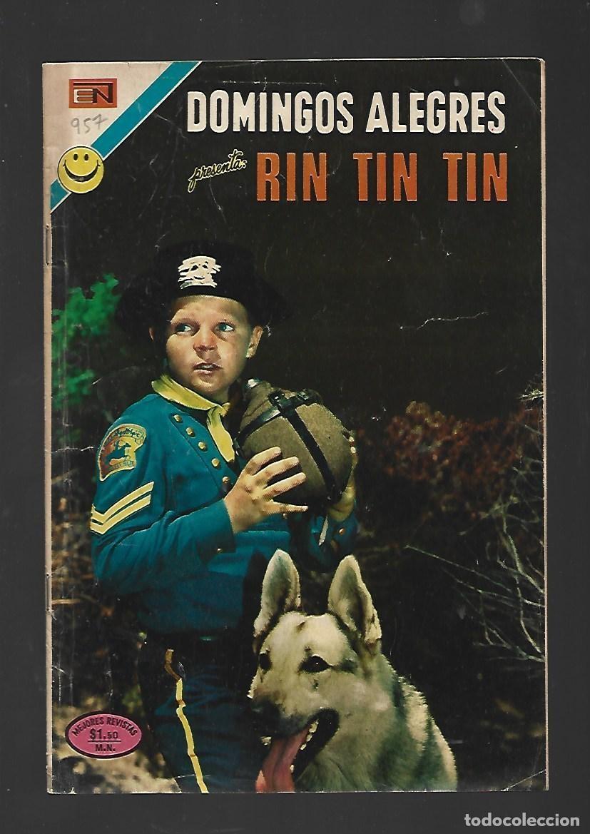 Tebeos: Domingos alegres, 957: Rin Tin Tin, 1972, Novaro, muy buen estado