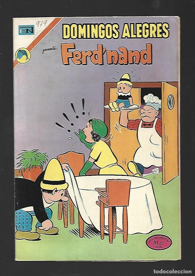 Tebeos: Domingos alegres, 979: Ferdinand, 1973, Novaro, muy buen estado