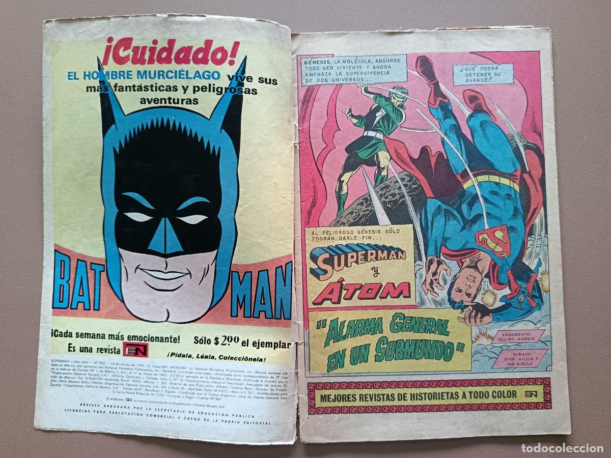 Tebeos: SUPERM&Aacute;N- N&Uacute;MERO-955 - Foto 2