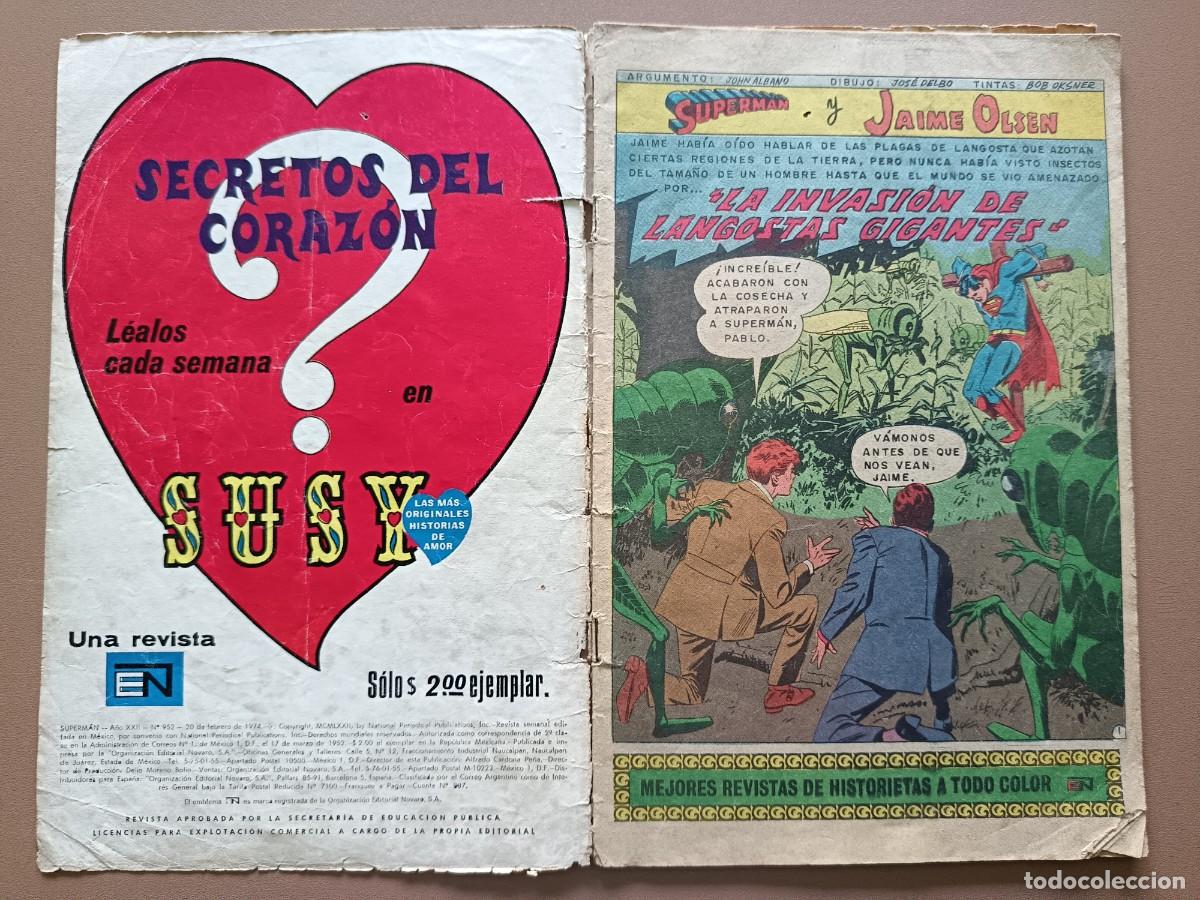 Tebeos: SUPERM&Aacute;N- N&Uacute;MERO-952 - Foto 2