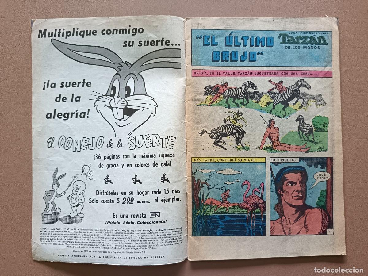 Tebeos: TARZ&Aacute;N - N&Uacute;MERO - 421 - Foto 2