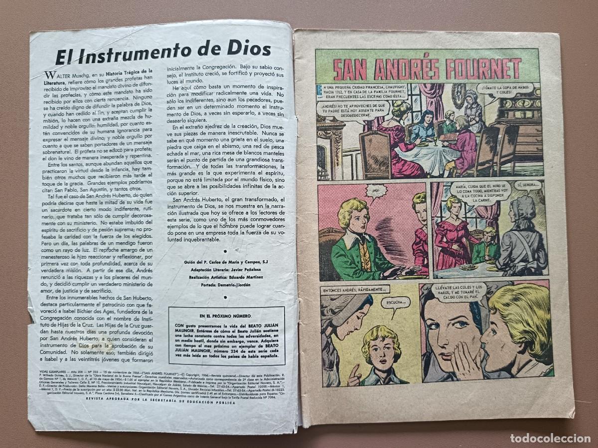 Tebeos: VIDAS EJEMPLARES- N&ordm;-233 - Foto 2