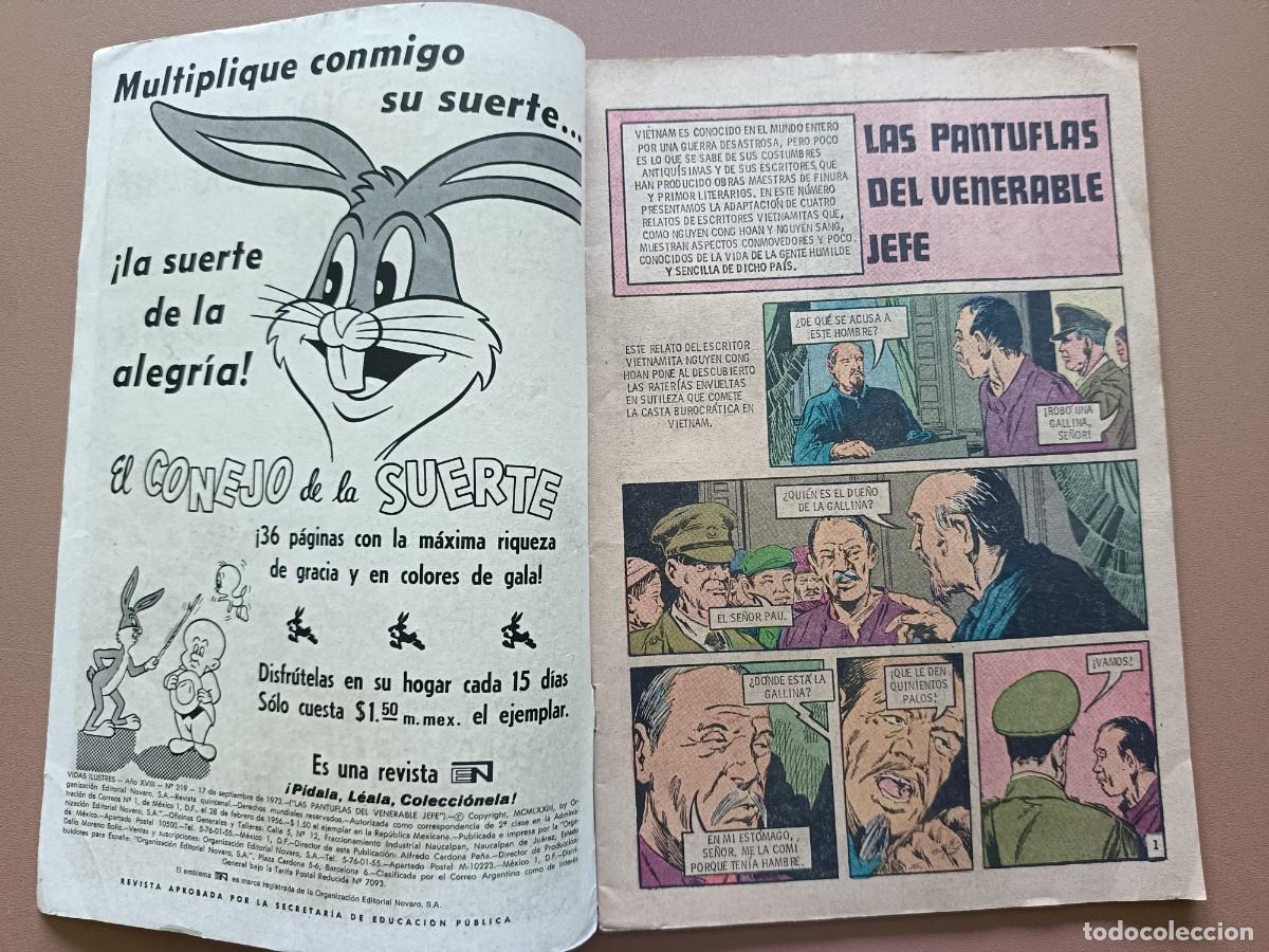 Tebeos: VIDAS ILUSTRES- N&ordm;-319 - Foto 2