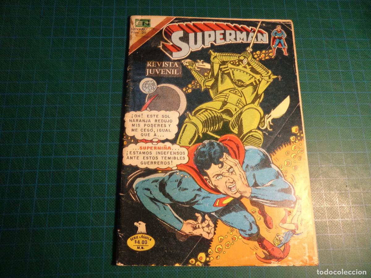 Tebeos: Superman. N&ordm; 1166. Novaro. Serie Aguila.