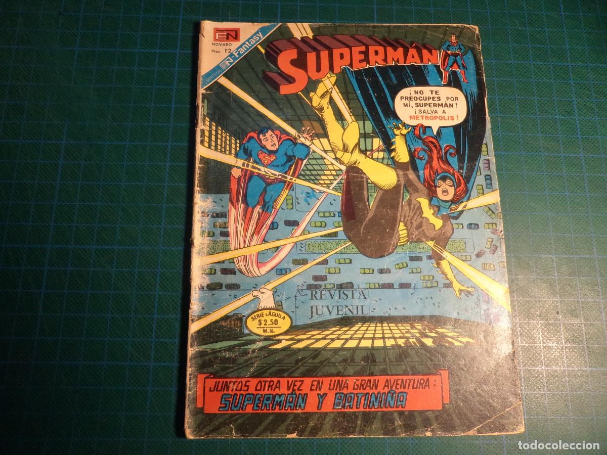 Tebeos: Superman. N&ordm; 1054. Novaro. Serie Aguila.