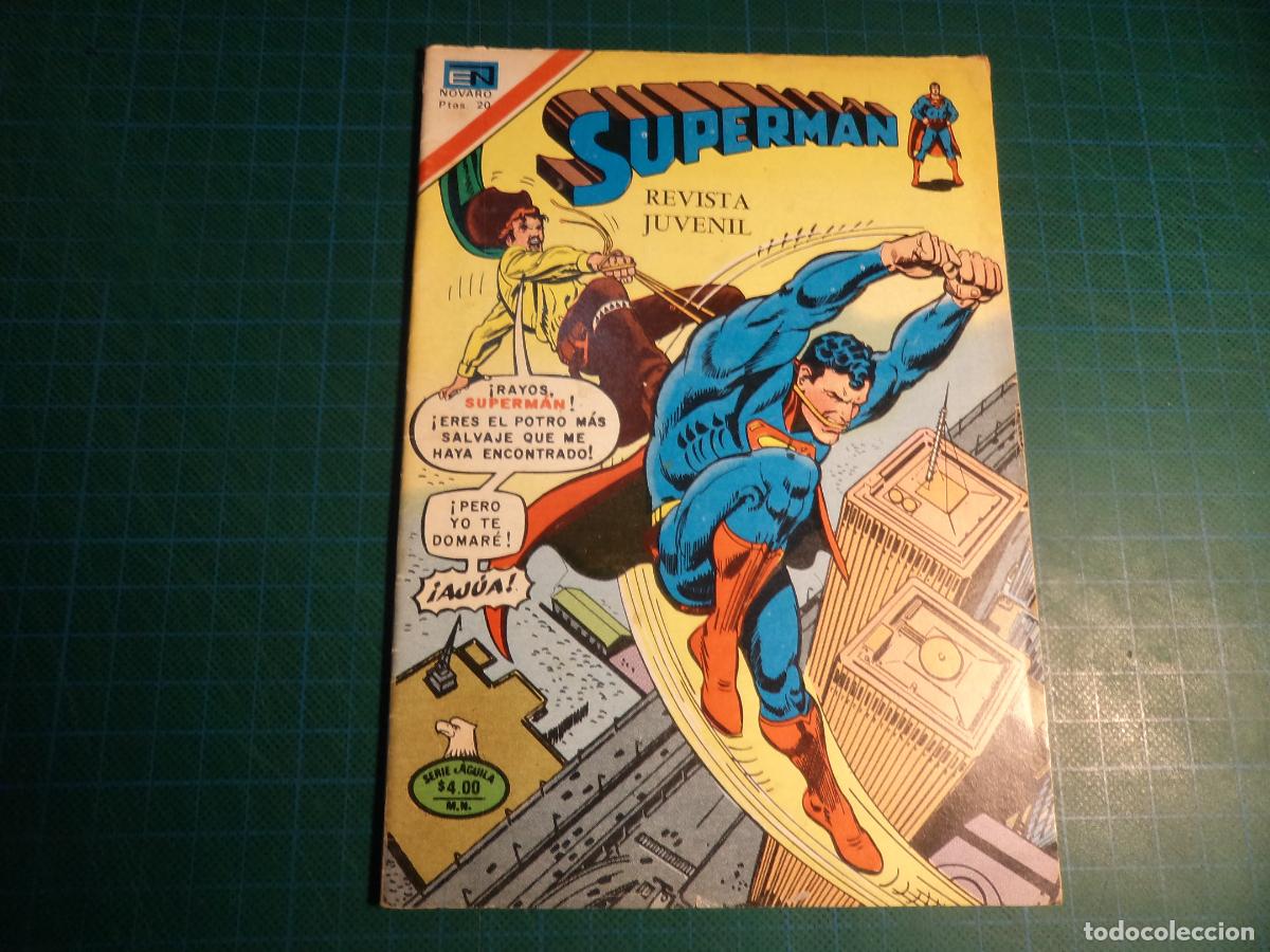 Tebeos: Superman. N&ordm; 1152. Novaro. Serie Aguila.
