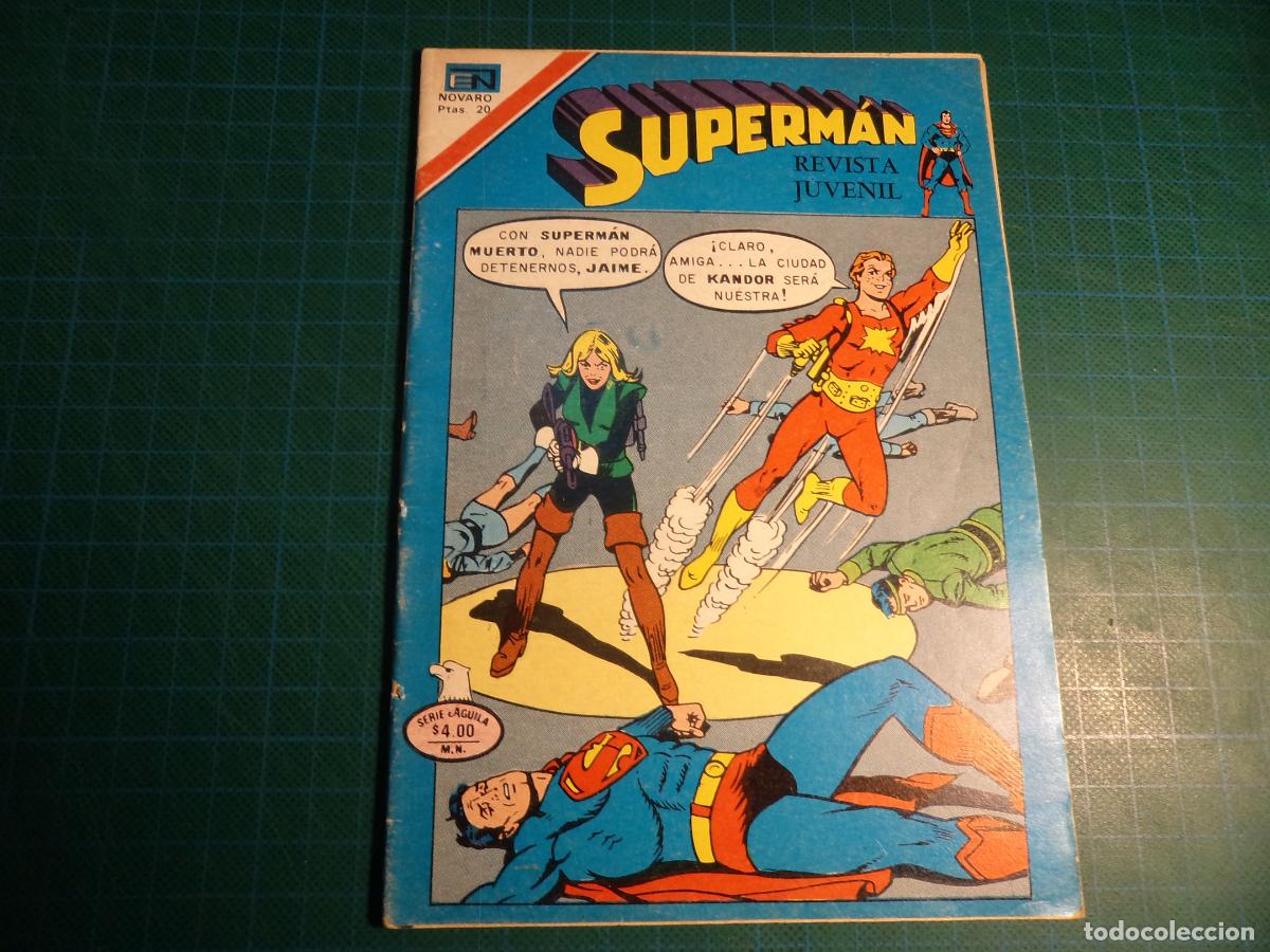 Tebeos: Superman. N&ordm; 1133. Novaro. Serie Aguila.