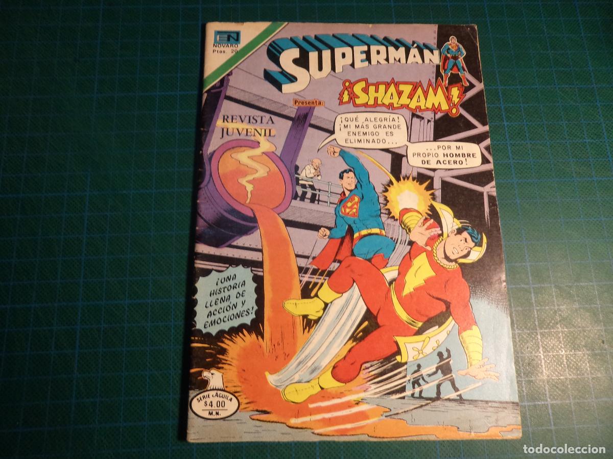 Tebeos: Superman. N&ordm; 1163. Novaro. Serie Aguila.