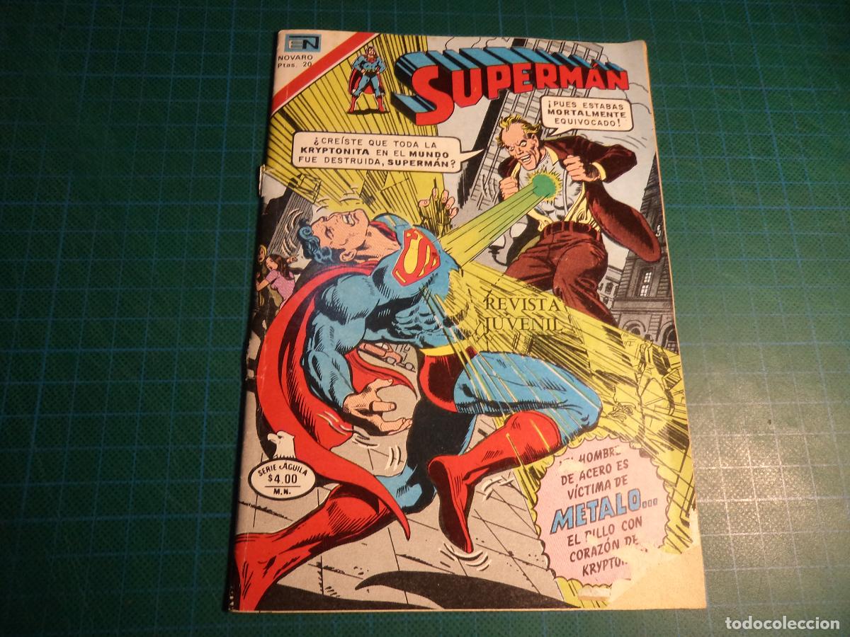 Tebeos: Superman. N&ordm; 1170. Novaro. Serie Aguila.