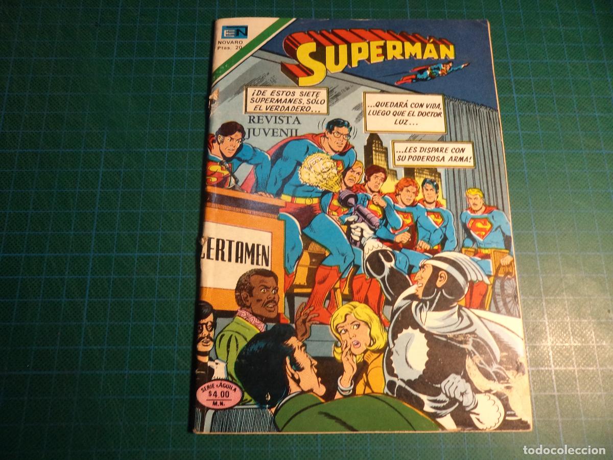 Tebeos: Superman. N&ordm; 1172. Novaro. Serie Aguila.