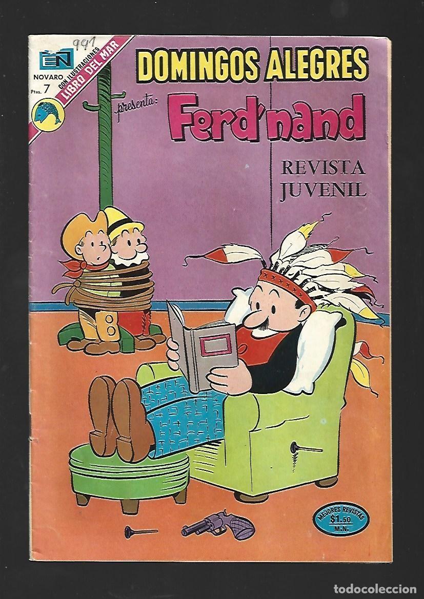 Tebeos: Domingos alegres, 991: Ferdinand, 1973, Novaro, muy buen estado