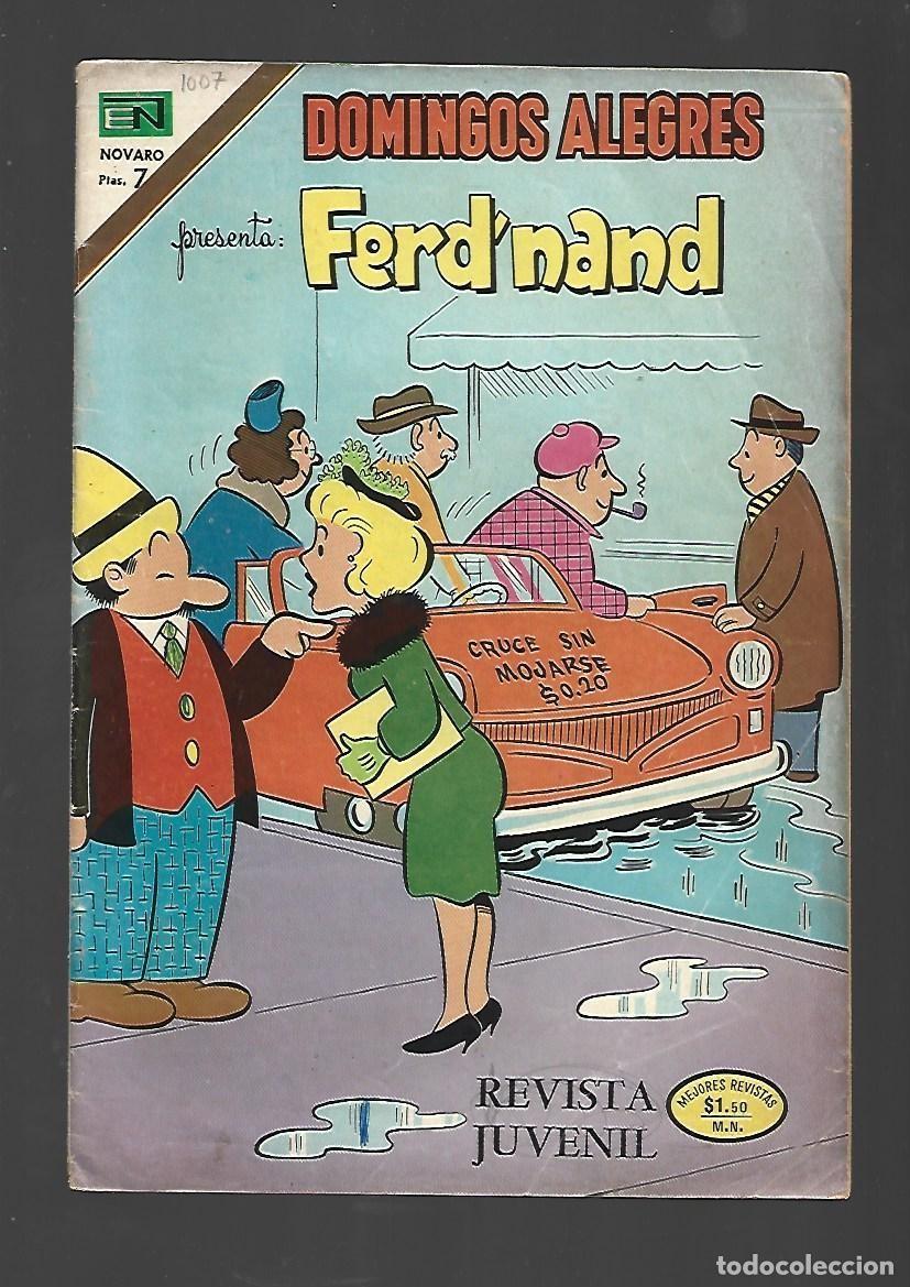 Tebeos: Domingos alegres, 1007: Ferdinand, 1973, Novaro, muy buen estado