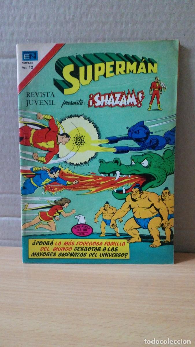 Tebeos: TEBEO DE EDITORIAL NOVARO.SERIE AGUILA-SUPERMAN/&iexcl;SHAZAM!