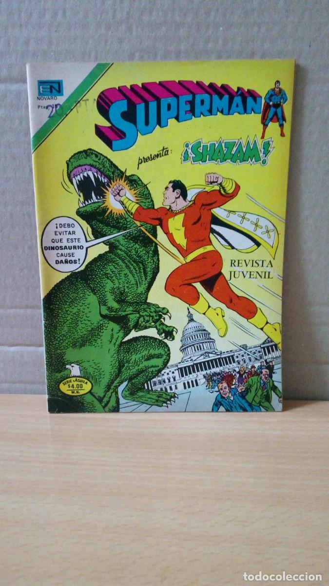 Tebeos: TEBEO DE EDITORIAL NOVARO.SERIE AGUILA-SUPERMAN/&iexcl;SHAZAM!