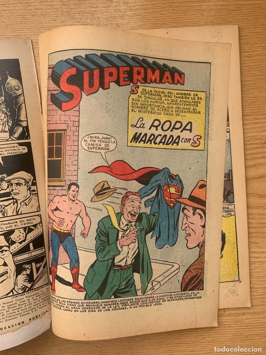 Tebeos: Superman n&ordm; 59 - Cubiertas Arregladas - Foto 3