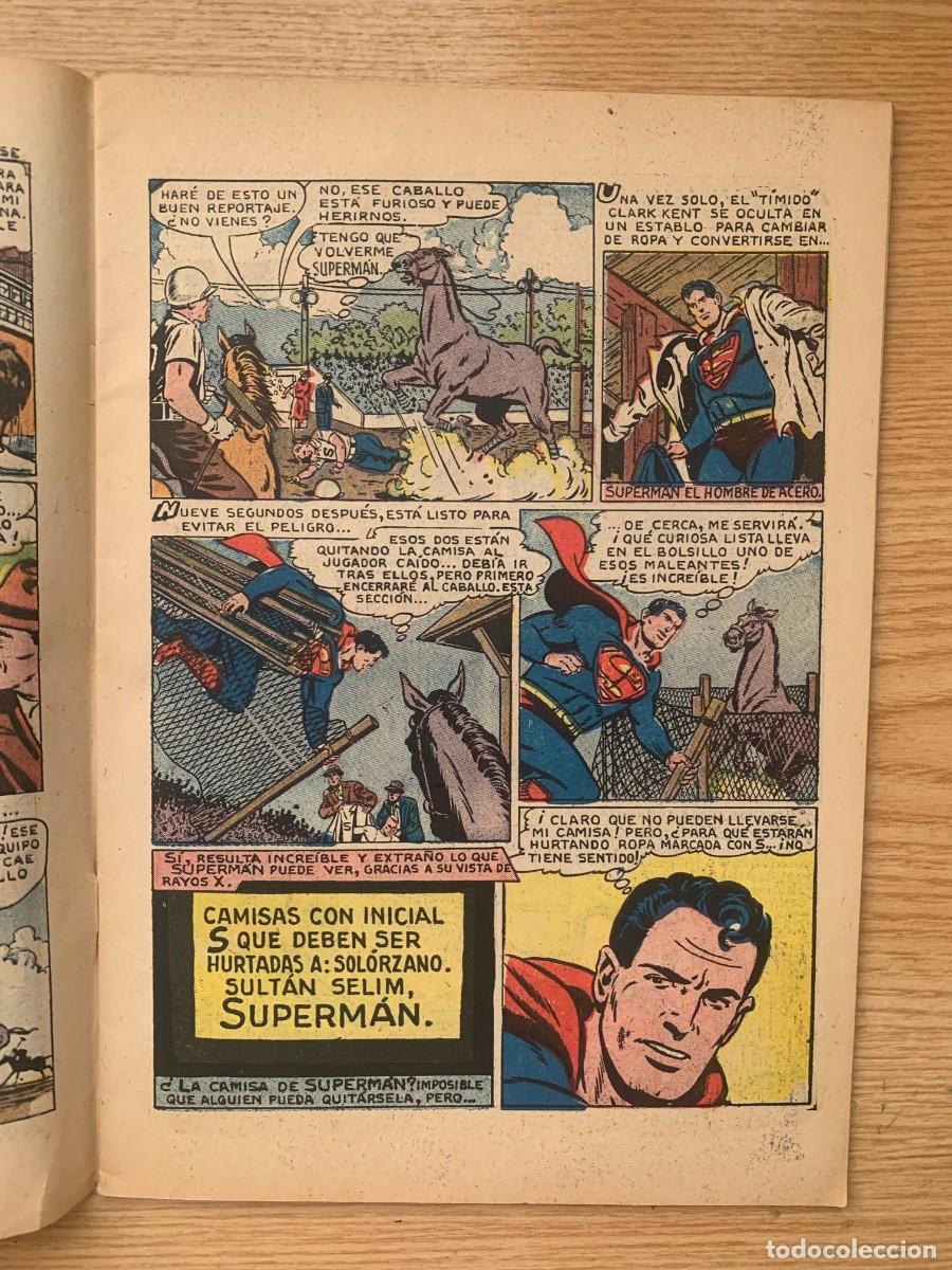 Tebeos: Superman n&ordm; 59 - Cubiertas Arregladas - Foto 5