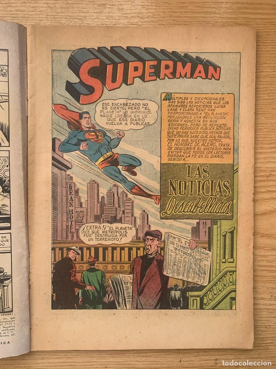 Tebeos: Superman n&ordm; 55 - Buen Estado - Foto 3