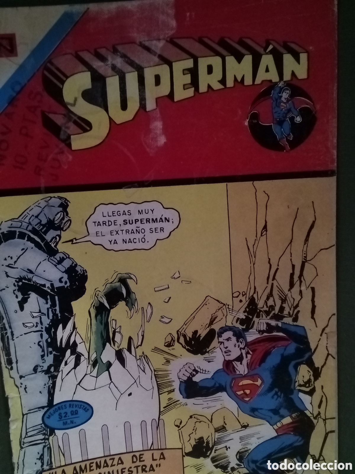 BDs: Novaro, Superman, la amenaza de la isla siniestra, N&deg;956