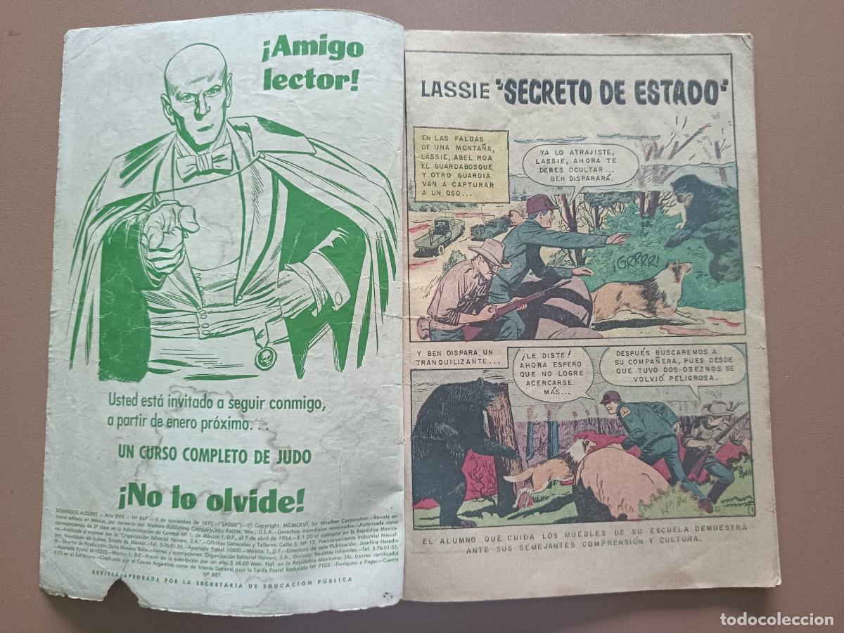 Tebeos: DOMINGOS ALEGRES- LASSIE-N&ordm;-867 - Foto 2