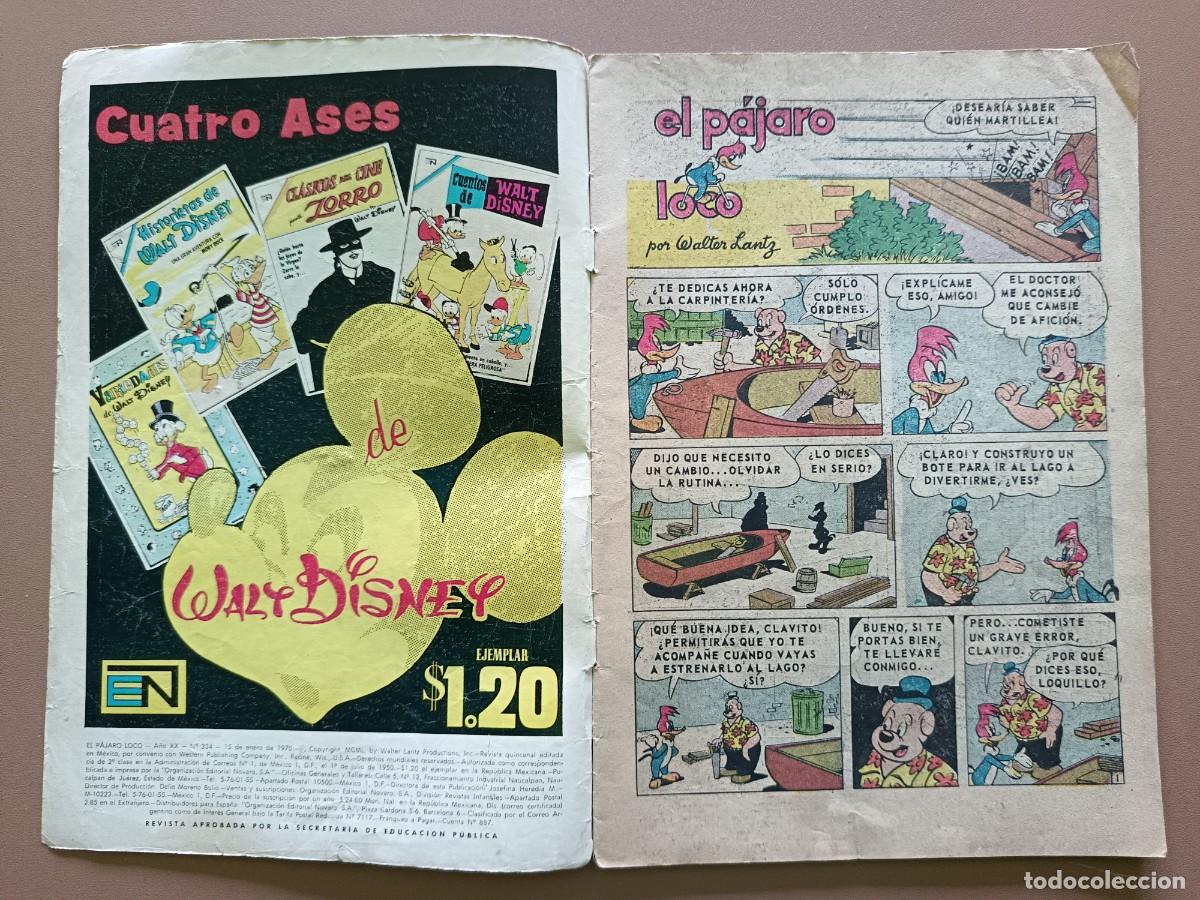 Tebeos: EL P&Aacute;JARO LOCO- N&ordm;- 334 - Foto 2