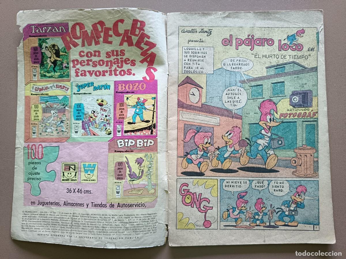 Tebeos: EL P&Aacute;JARO LOCO- N&ordm;- 360 - Foto 2
