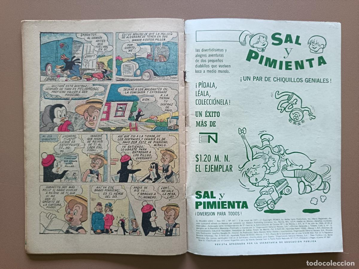Tebeos: EL P&Aacute;JARO LOCO- N&ordm;- 367 - Foto 4