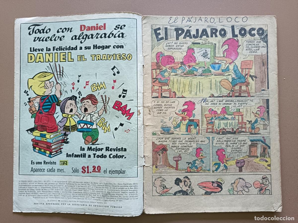 Tebeos: EL P&Aacute;JARO LOCO- N&ordm;- 379 - Foto 2