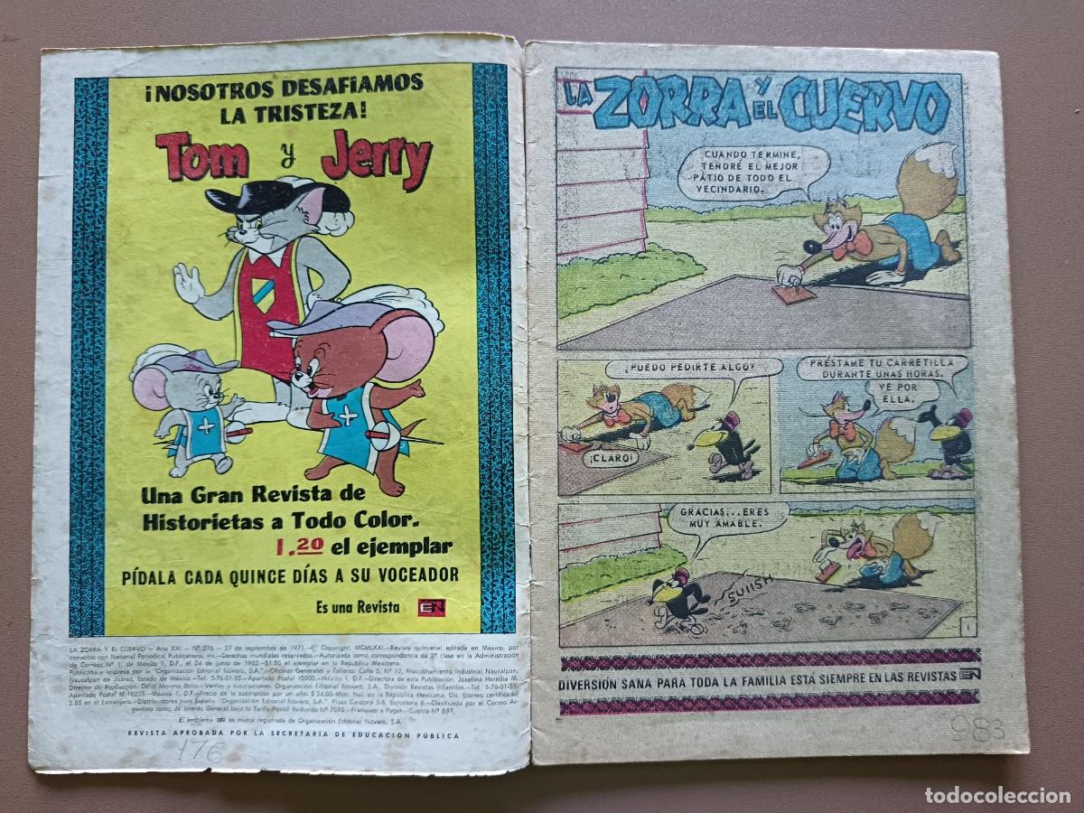 Tebeos: LA ZORRA Y EL CUERVO- N&ordm;-276 - Foto 2