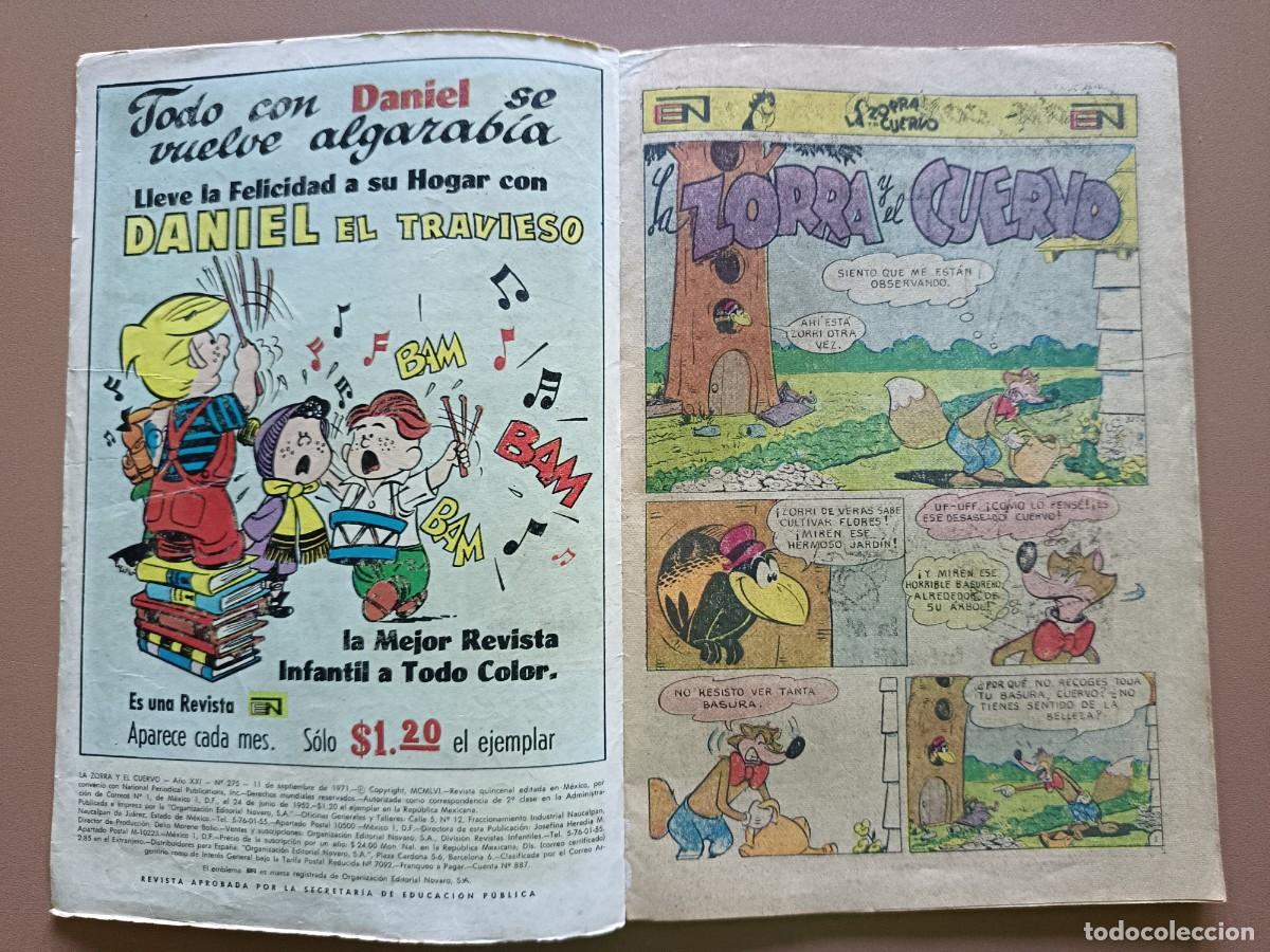 Tebeos: LA ZORRA Y EL CUERVO- N&ordm;-275 - Foto 2