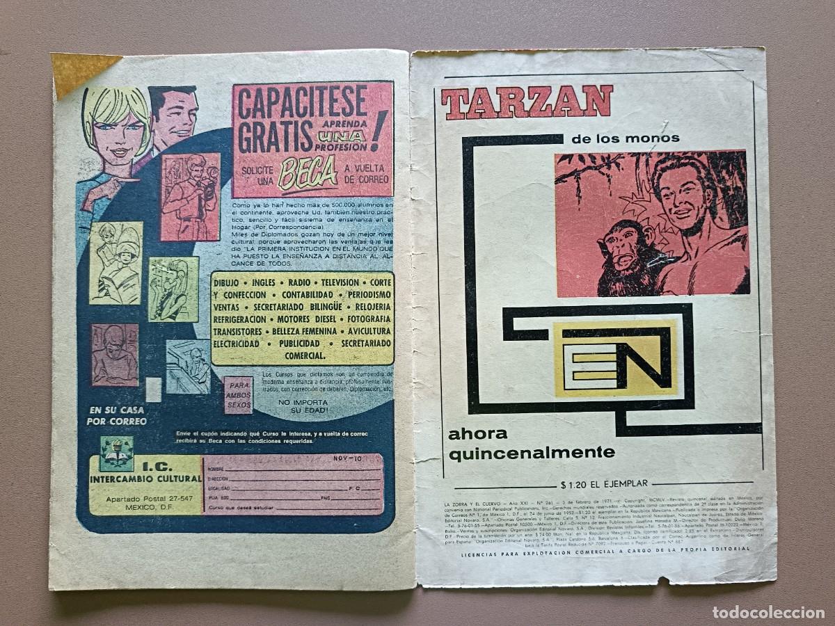 Tebeos: LA ZORRA Y EL CUERVO- N&ordm;-261 - Foto 4