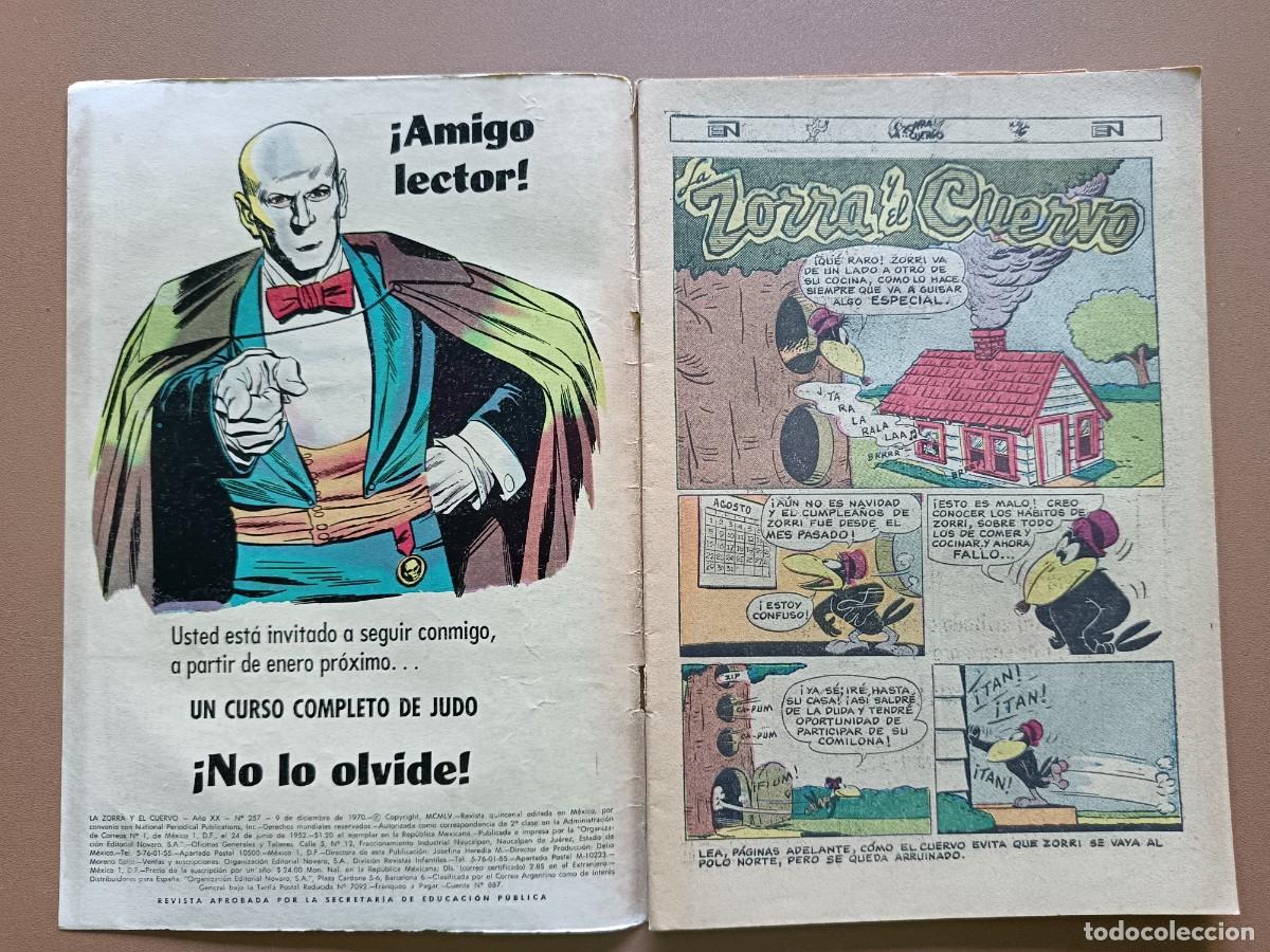 Tebeos: LA ZORRA Y EL CUERVO- N&ordm;-257 - Foto 2