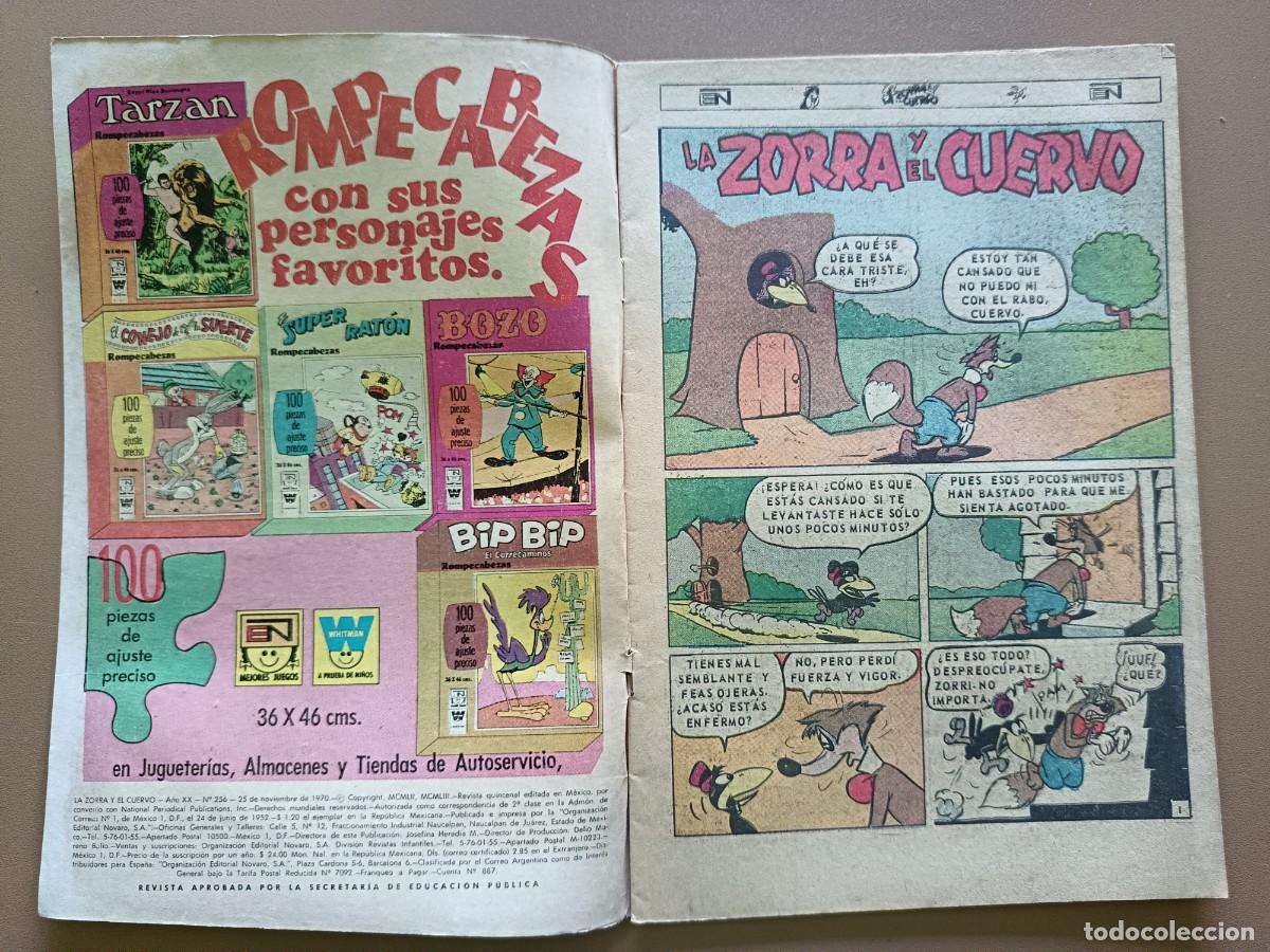 Tebeos: LA ZORRA Y EL CUERVO- N&ordm;-256 - Foto 2