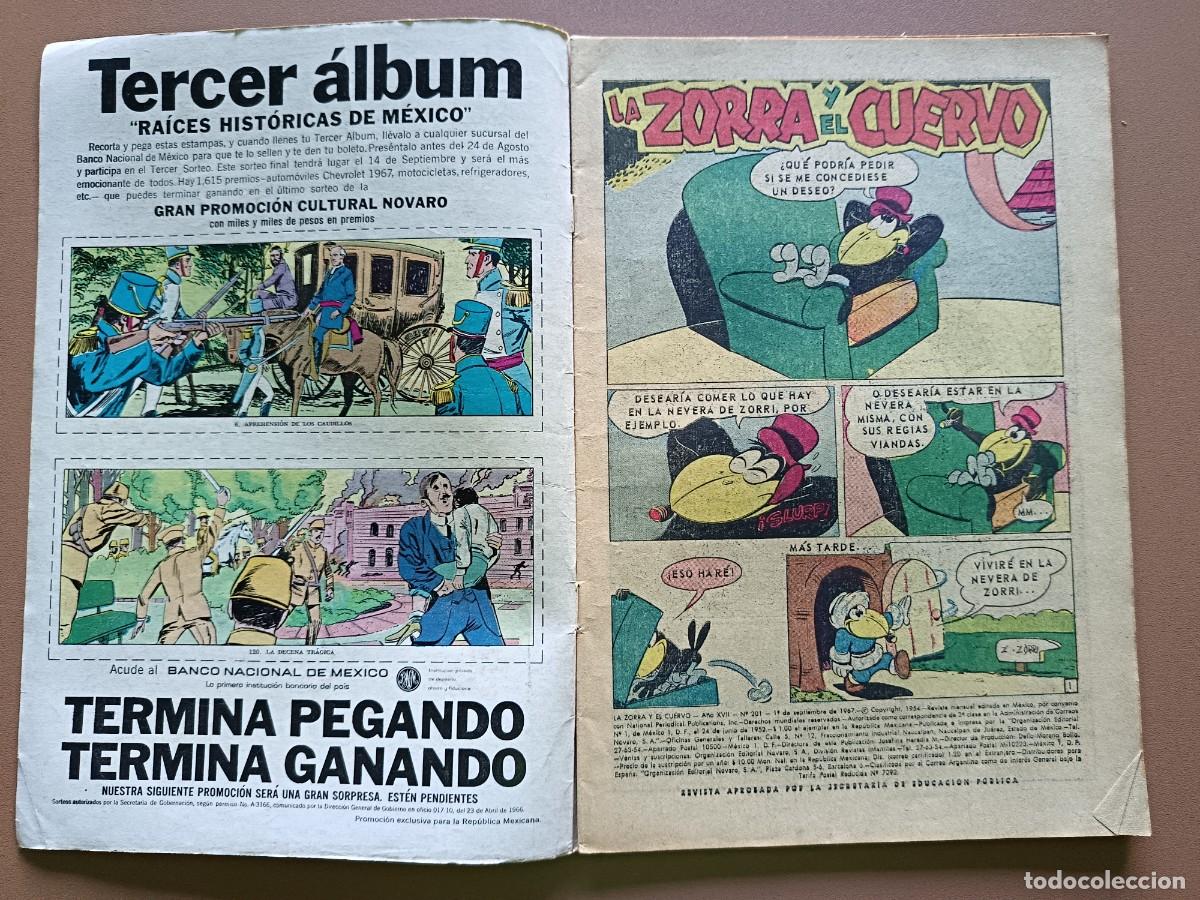 Tebeos: LA ZORRA Y EL CUERVO- N&ordm;-201 - Foto 2