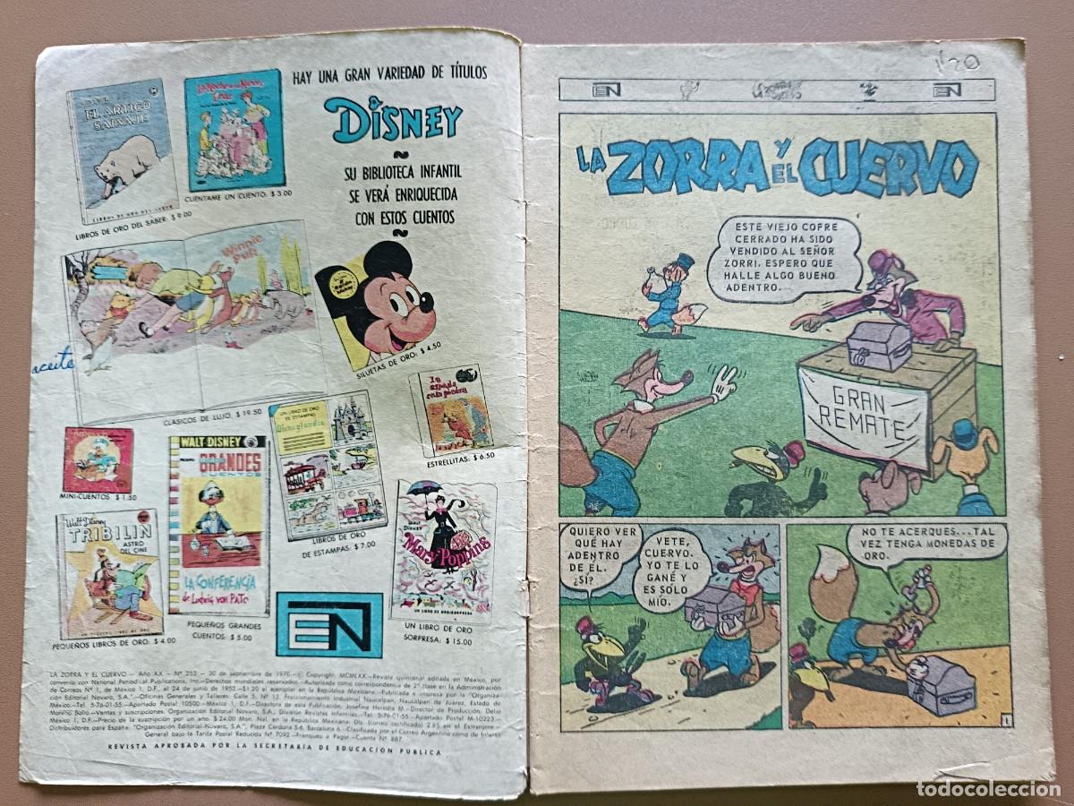 Tebeos: LA ZORRA Y EL CUERVO- N&ordm;-252 - Foto 2