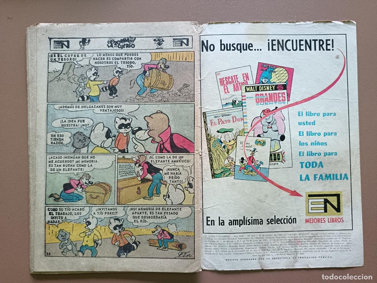 Tebeos: LA ZORRA Y EL CUERVO- N&ordm;- 214 - Foto 4