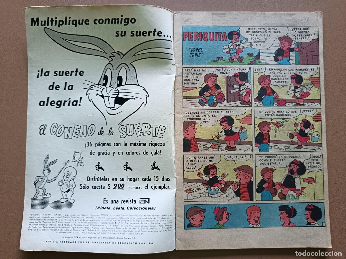 Tebeos: PERIQUITA- N&Uacute;MERO - 169 - Foto 2