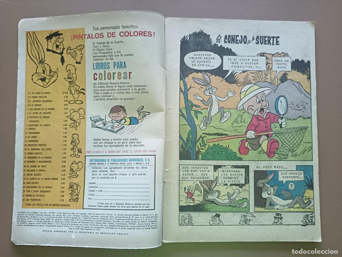 Tebeos: EL CONEJO DE LA SUERTE- N&ordm;-209 - Foto 2