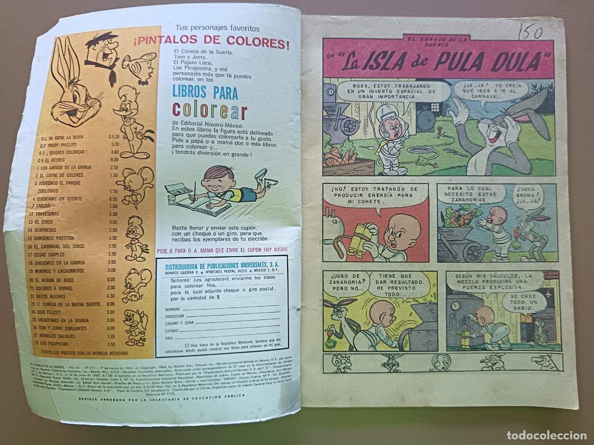 Tebeos: EL CONEJO DE LA SUERTE- N&ordm;-211 - Foto 2