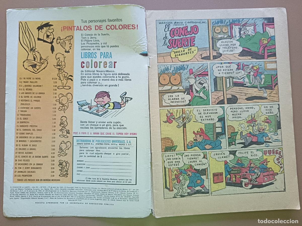 Tebeos: EL CONEJO DE LA SUERTE- N&ordm;-213 - Foto 2