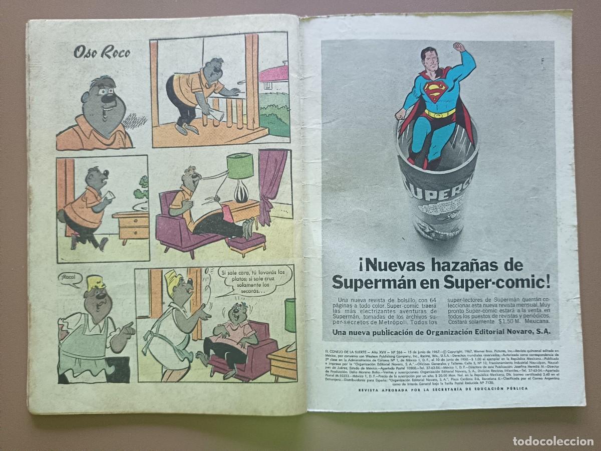 Tebeos: EL CONEJO DE LA SUERTE- N&ordm;-266 - Foto 4