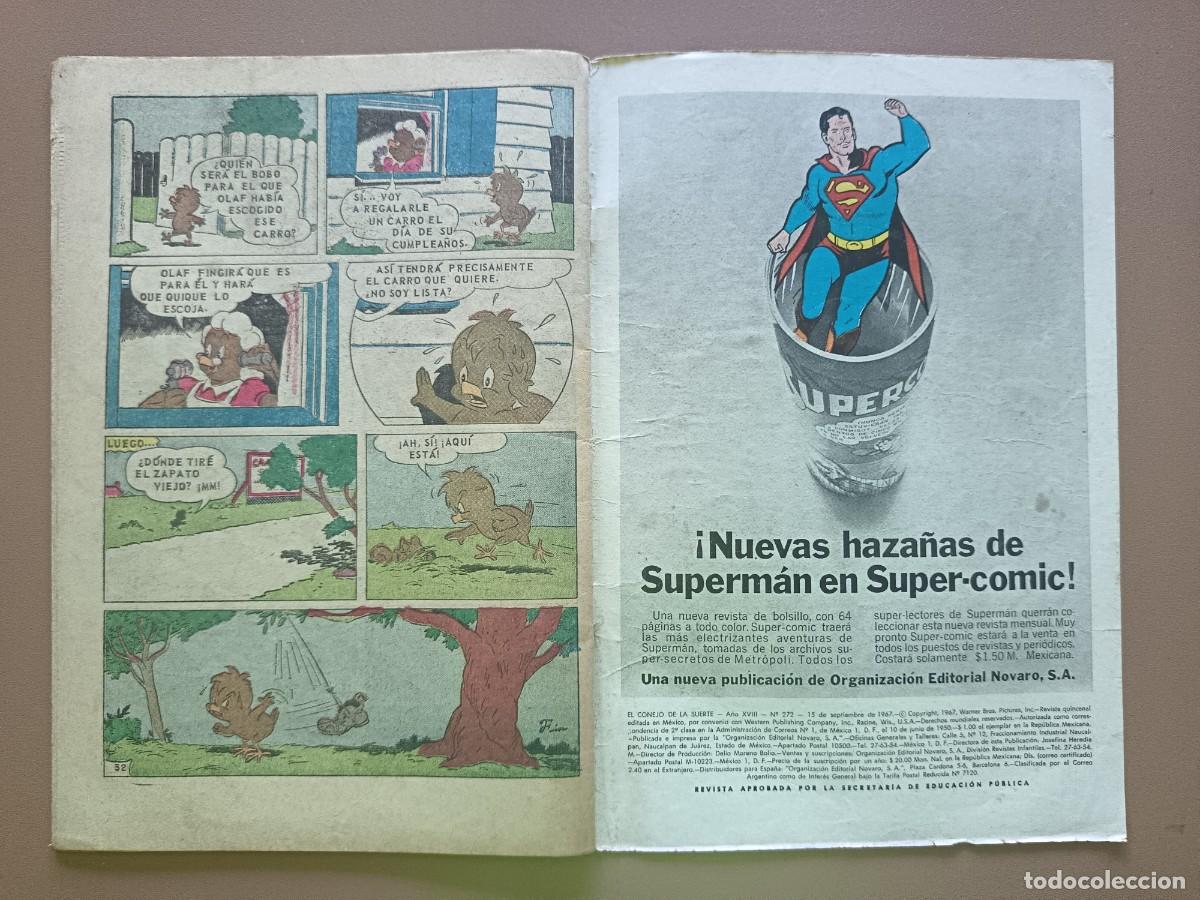 Tebeos: EL CONEJO DE LA SUERTE- N&ordm;-272 - Foto 4