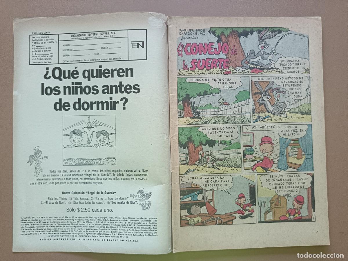 Tebeos: EL CONEJO DE LA SUERTE- N&ordm;-274 - Foto 2