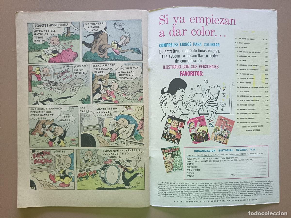 Tebeos: EL CONEJO DE LA SUERTE- N&ordm;-279 - Foto 4