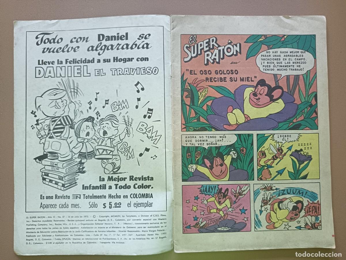 Tebeos: SUPER RAT&Oacute;N- (COLOMBIA)-N&Uacute;MERO-37 - Foto 2