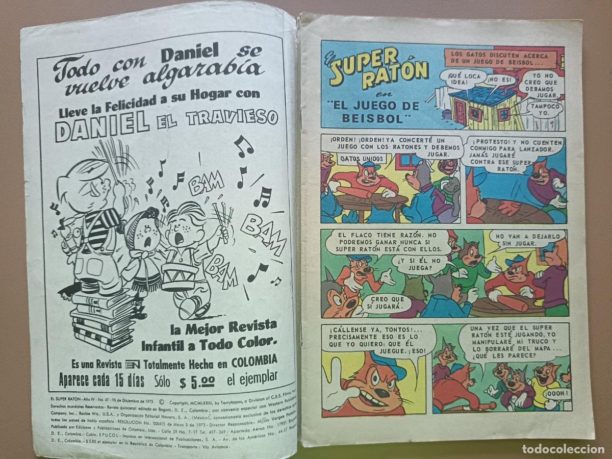 Tebeos: SUPER RAT&Oacute;N- (COLOMBIA)-N&Uacute;MERO-47 - Foto 2