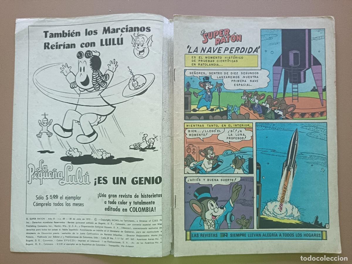 Tebeos: SUPER RAT&Oacute;N- (COLOMBIA)-N&Uacute;MERO-38 - Foto 2